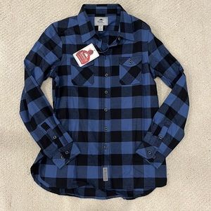 NWT Roots Flannel - Size Small